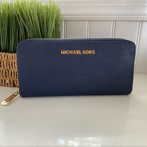 Michael Kors Navy Wallet